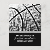 バスケットボール インビテーションポストカード (正面)