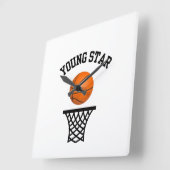 バスケットボール ウォールクロック (傾斜)