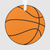 バスケットボール オーナメント (裏面)
