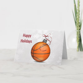 バスケットボール オーナメント クリスマス 挨拶