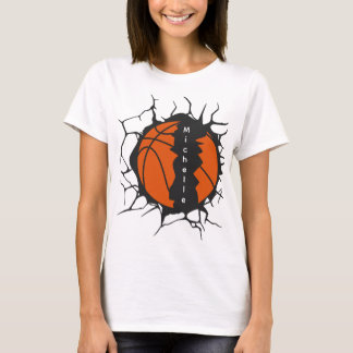 バスケットボール（カスタマイズ可能） Tシャツ