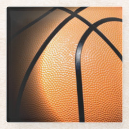 バスケットボール ガラスコースター