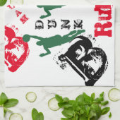 バスケットボール キッチンタオル (折り畳み)