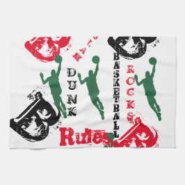 バスケットボール キッチンタオル