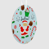 バスケットボール クリスマスコレクション オーナメント (正面)
