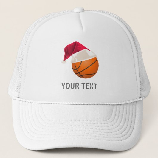 バスケットボール クリスマス キャップ (正面)