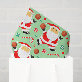 バスケットボール クリスマス ホリデー ギフト 薄葉紙