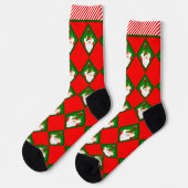 バスケットボール クリスマス ホリデー ソックス (左)