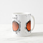 バスケットボール コーヒーマグカップ (正面右)