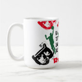 バスケットボール コーヒーマグカップ (左)