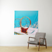 バスケットボール ゴール タペストリー (インサイチュ(横))