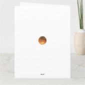 バスケットボール  サンキューカード (裏面)