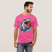 バスケットボール・シャーク Tシャツ (正面フル)