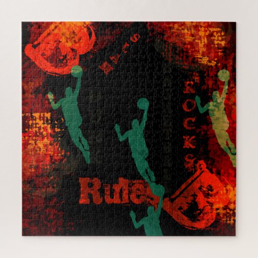 バスケットボール ジグソーパズル (縦)