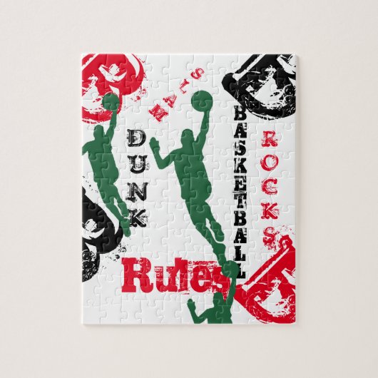 バスケットボール ジグソーパズル (縦)