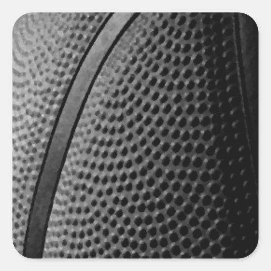 バスケットボール スクエアシール (正面)