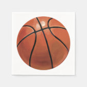 バスケットボール スタンダードカクテルナプキン (正面)