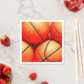 バスケットボール スタンダードカクテルナプキン (インサイチュ)