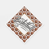 バスケットボール スタンダードランチョンナプキン (角)