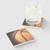 バスケットボール ストーンコースター (横)