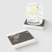 バスケットボール ストーンコースター (横)