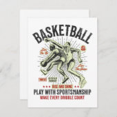 バスケットボール – スポーツマンシ遊ャでライズとシャイン シーズンカード (正面/裏面)