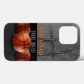 バスケットボール |スポーツルール Case-Mate iPhoneケース (裏面 (横))
