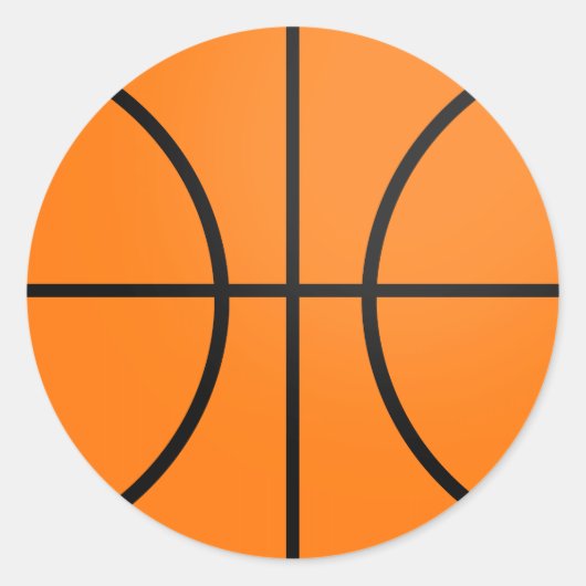 バスケットボール スポーツ ステッカー (正面)