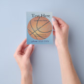 バスケットボール スーパー バジェット スペシャル チラシ (手)