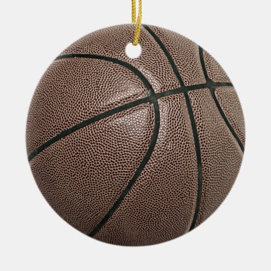 バスケットボール セラミックオーナメント (正面)