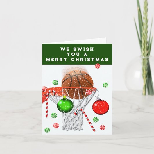 バスケットボール チーム クリスマス (正面)
