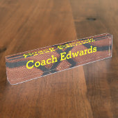 バスケットボール デスクネームプレート (側面)