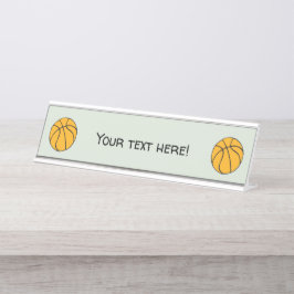 バスケットボール デスクネームプレート