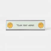 バスケットボール デスクネームプレート (正面)