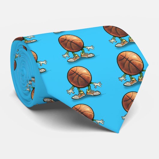 バスケットボール ネクタイ (ロール)