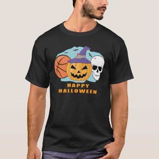 バスケットボール ハロウィン Tシャツ (正面)