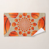 バスケットボール バスタオルセット (ハンドタオル)