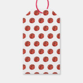 バスケットボール バースデーパーティー サンクス ギフトタグ (裏面)