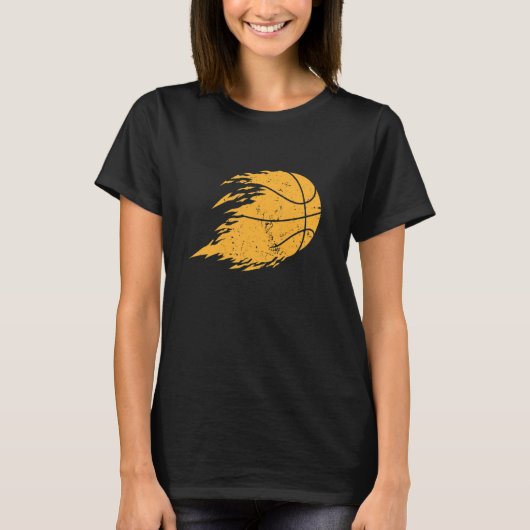 バスケットボール・バーンズ Tシャツ (正面)