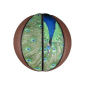 バスケットボール – ピーコックと尾羽 (縦)