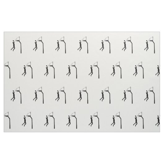 バスケットボール ファブリック (ファットクウォーター)