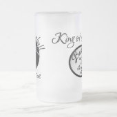 バスケットボール フロストグラスビールジョッキ (中央)