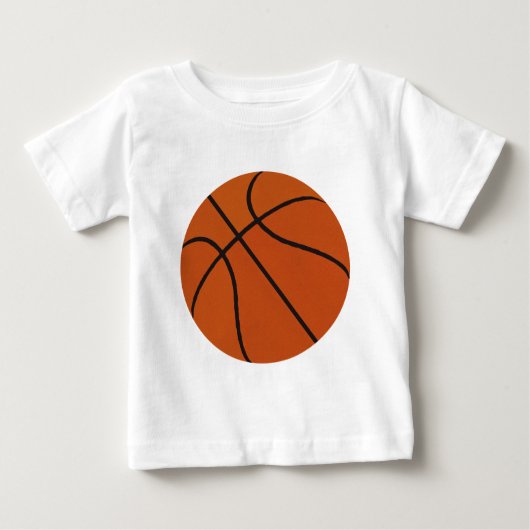 バスケットボール ベビーTシャツ (正面)