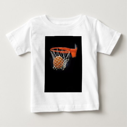バスケットボール ベビーTシャツ (正面)