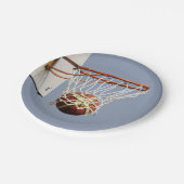 バスケットボール ペーパープレート (アングル)