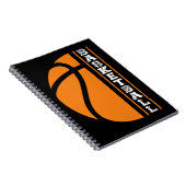 バスケットボール – ボールはライフ ノートブック (右側)