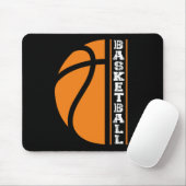 バスケットボール – ボールはライフ マウスパッド (マウス)