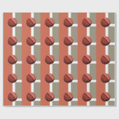 バスケットボール・ボールスポーツ ラッピングペーパー (フラット)