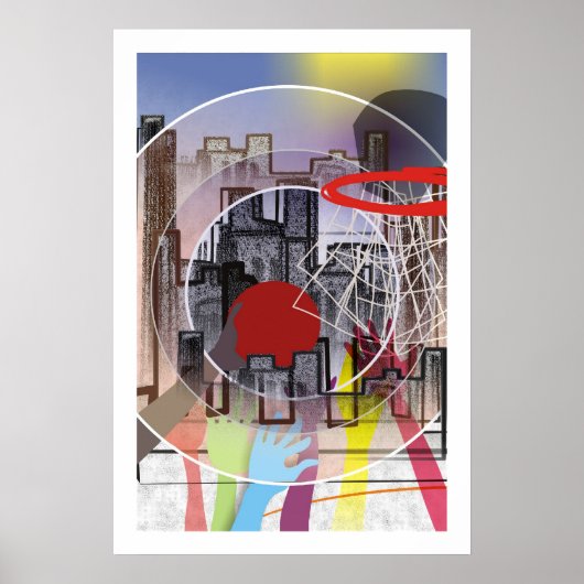 バスケットボール ポスター (正面)