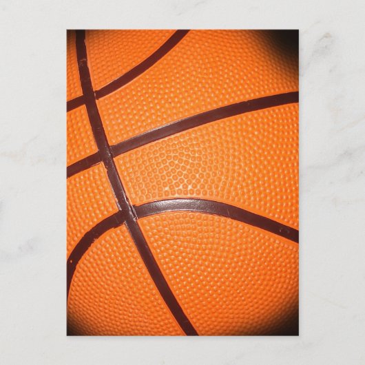 バスケットボール ポストカード (正面)